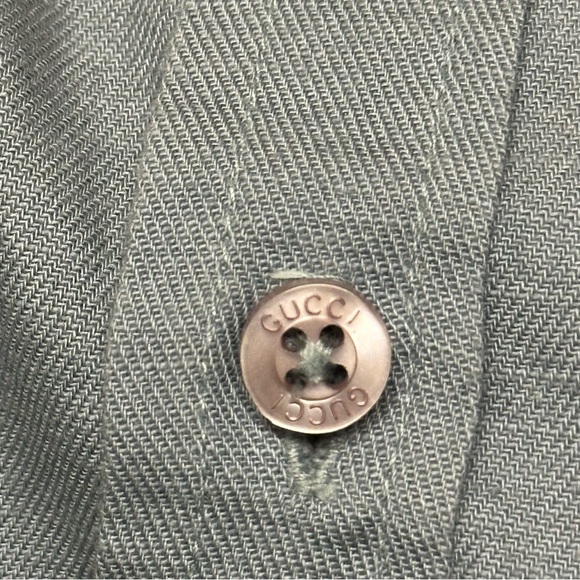 VINTAGE GUCCI  AUTHENTIC Dress shirt men’s XL - Picture 4 of 13